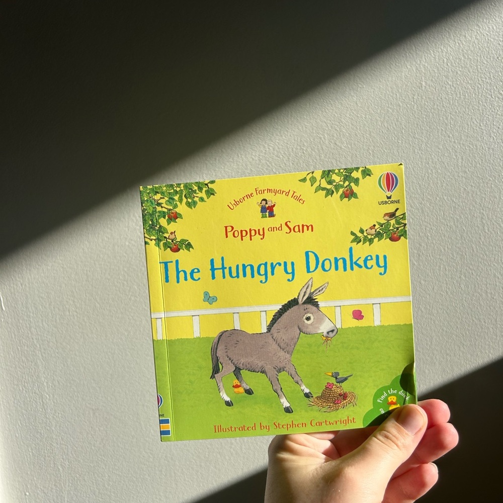 Usborne poppy and Sam hungry donkey children’s book